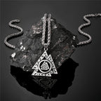 PENDRA Rune Norse Chain Necklace