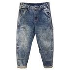 PENDRA Heavy Brand Tooling Jeans