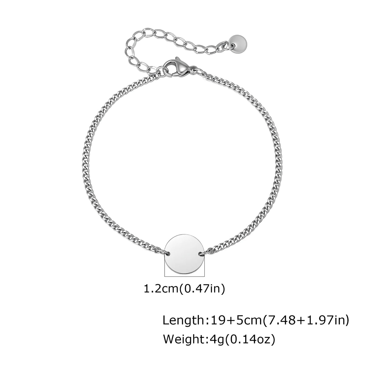 PENDRA Initials Alphabet Bracelet