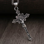 PENDRA Crosssteel Stainless Steel Cross Necklace