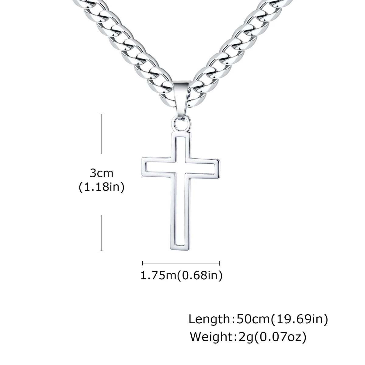 PENDRA Cross Basic Pendant Necklace