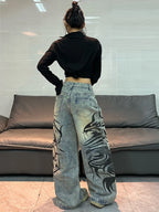 PENDRA American Washed Distressed Jeans