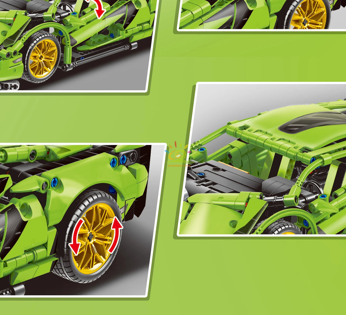 PENDRA Racing Technical LED Building Set
