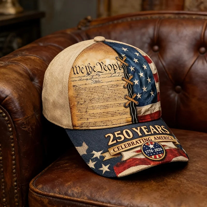 PENDRA Retro-style Commemorating Anniversary United States Baseball Baseball Cap