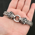 PENDRA Viking Twist Stainless Steel Cuff Bracelet