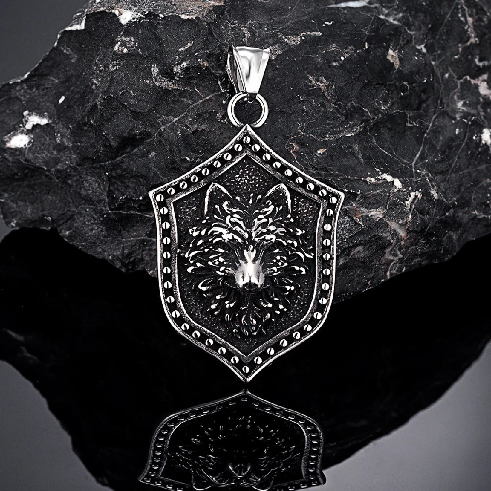 PENDRA Wolf Vikings Necklace