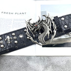 PENDRA Orlaaya Leather Gothic Belt