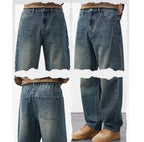 PENDRA Denim Wide Pants