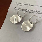 PENDRA Liquid Lava Sterling Silver Earrings
