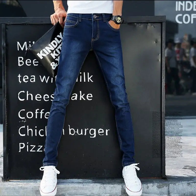 PENDRA Plush Wool Korean Jeans