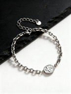 PENDRA Cross Charm Minimalist Bracelet
