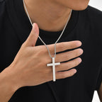 PENDRA Cross Gold Silver Pendant Necklace