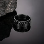 PENDRA Rune Black Ring