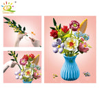 PENDRA Bouquet Plants Floral Building Set