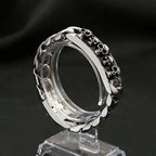 PENDRA Valknut Celtic Stainless Steel Cuff Bracelet