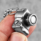 PENDRA SLR Camera Boyfriend Steel Necklace