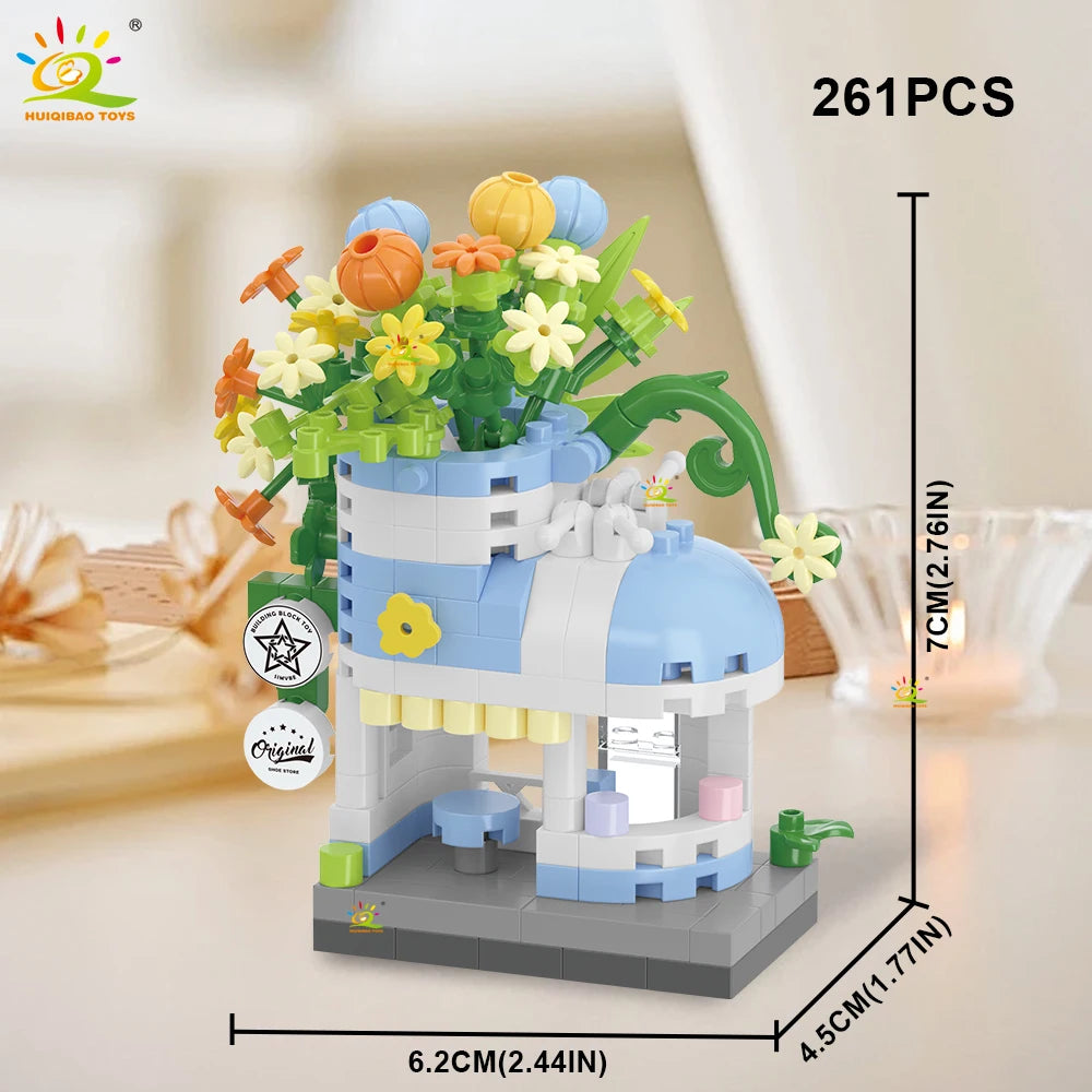 PENDRA Cute Shop Micro Building Set