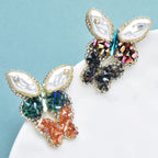PENDRA Handmade Crystal Butterfly Brooch