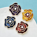 PENDRA Camellia Beautiful Flower Brooch