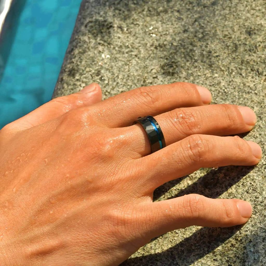 PENDRA Jorquin Tungsten Band Ring