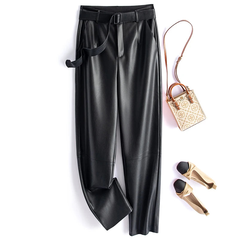 PENDRA Belt Leather Waisted Belt
