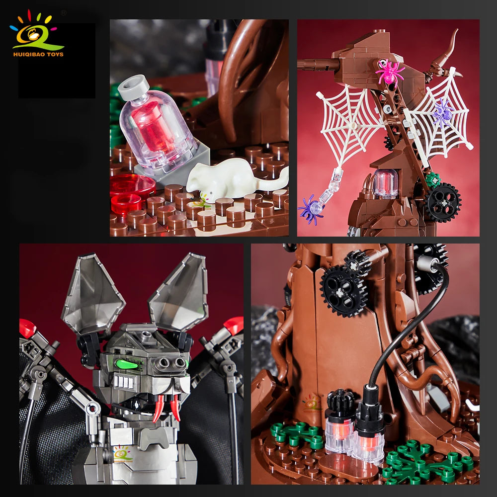 PENDRA Biomimetic Bat Animal Building Set