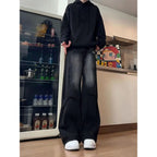 PENDRA Street Black Tooling Jeans
