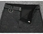 Rhinestone Shorts Women Wide Leg Shorts High Waist Sexy New Fashion Elastic Waist Diamond Casual Hot Pants Female belt
