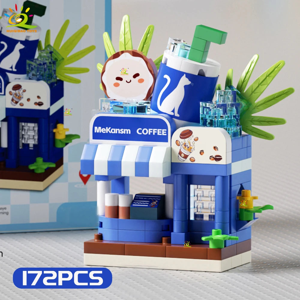 PENDRA Cute Shop Micro Building Set