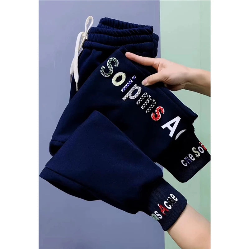 PENDRA Diamond Harem High Waist Casual Pants