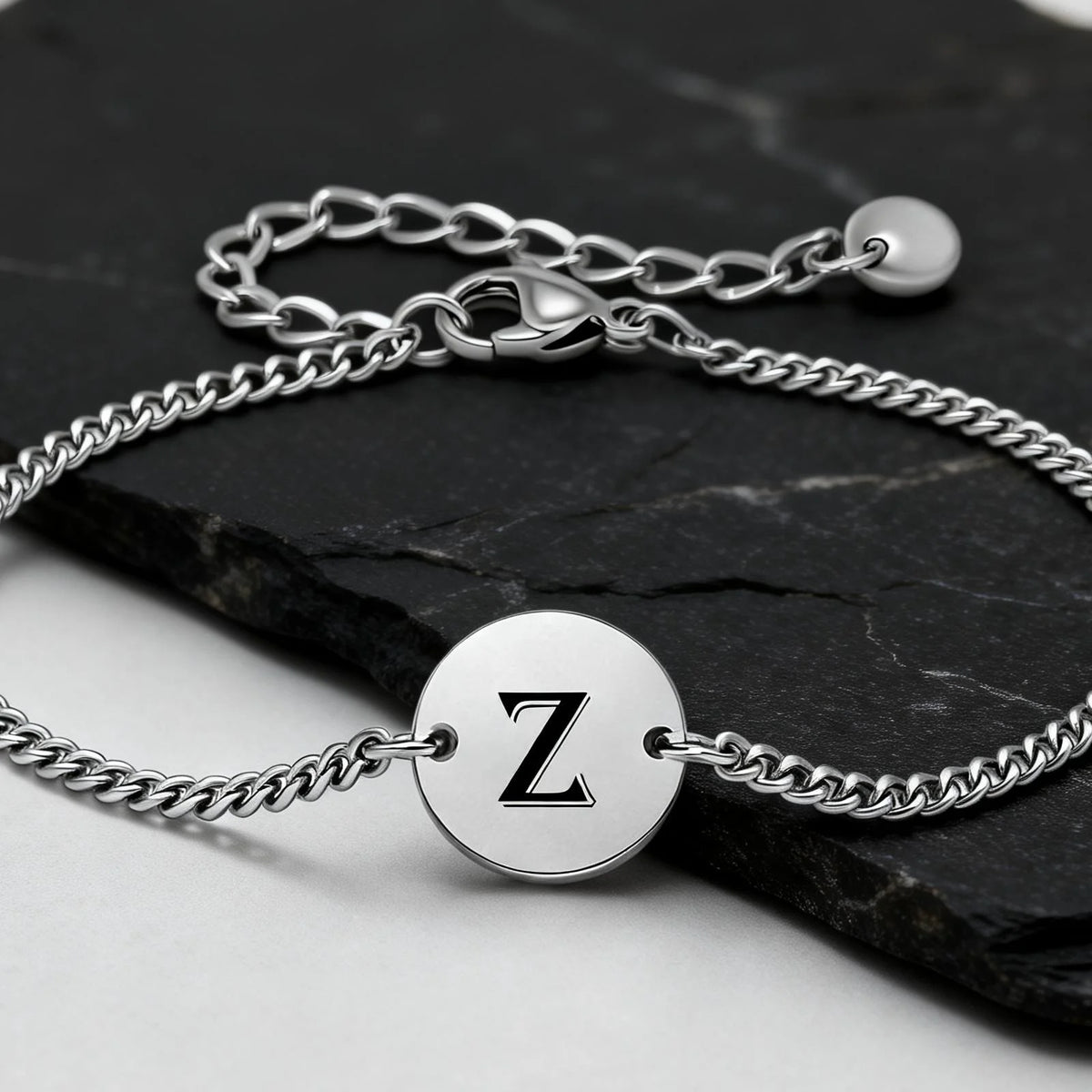 PENDRA Initials Alphabet Bracelet