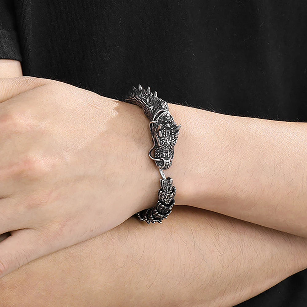PENDRA Snake Silver Bracelet