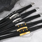 PENDRA Belorin Braided Leather Bracelet