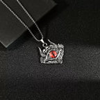 PENDRA Demoneye Stainless Steel Devil Eye Pendant