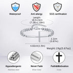 PENDRA Elimire Cross Charm Bracelet