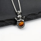 PENDRA Angel Stone Pendant Necklace