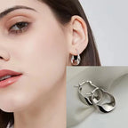 PENDRA Water Sterling Silver Earrings