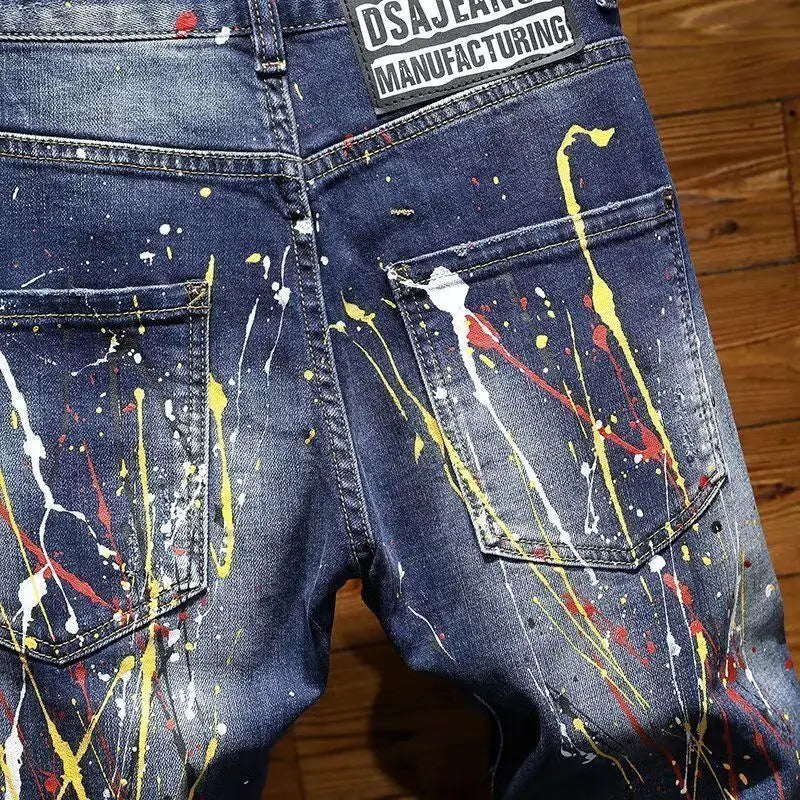 PENDRA Slim Pencil Hole Pants