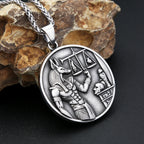 PENDRA Anubis 316L Stainless Steel God of Death Pendant