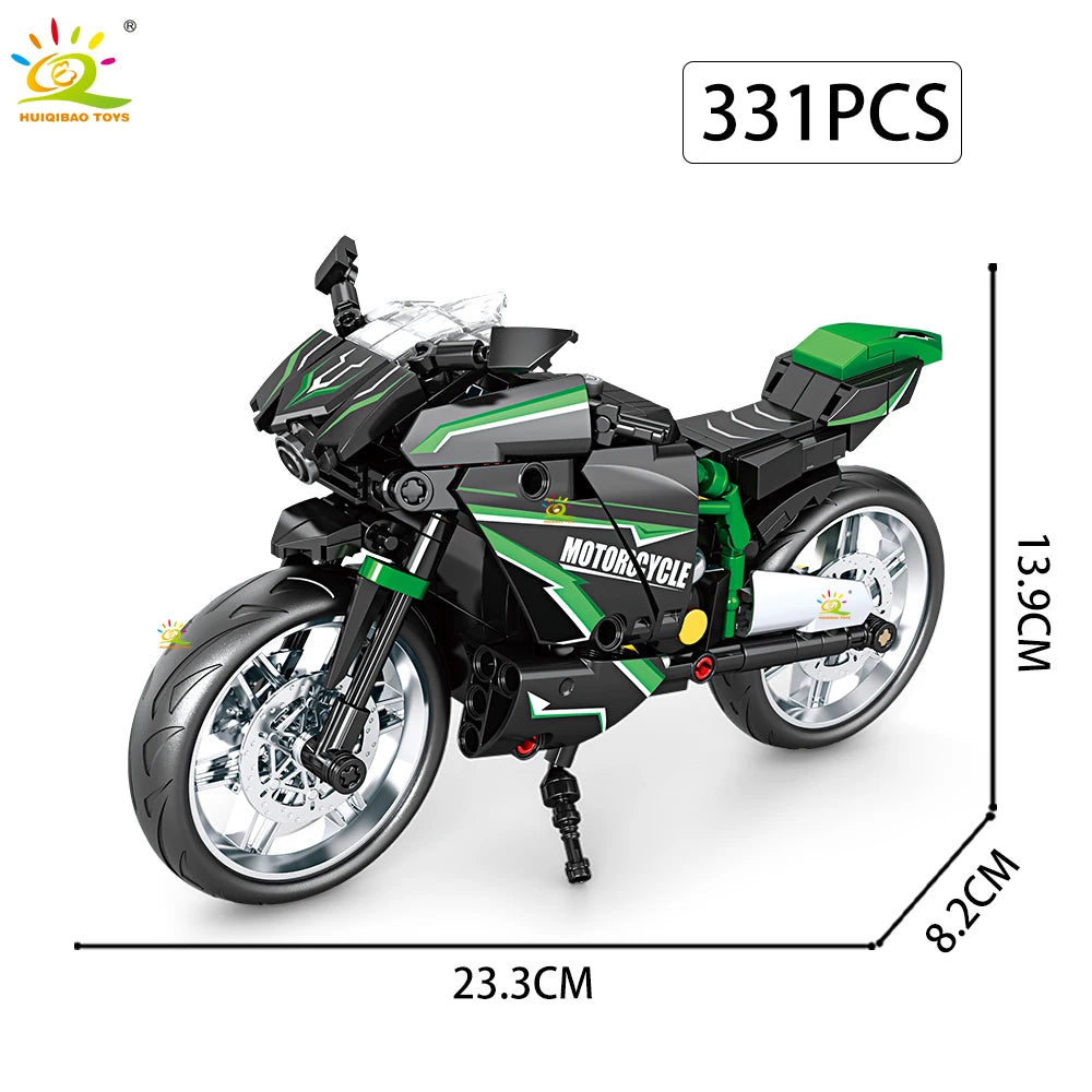 PENDRA Motorbike Moto Racer Building Set