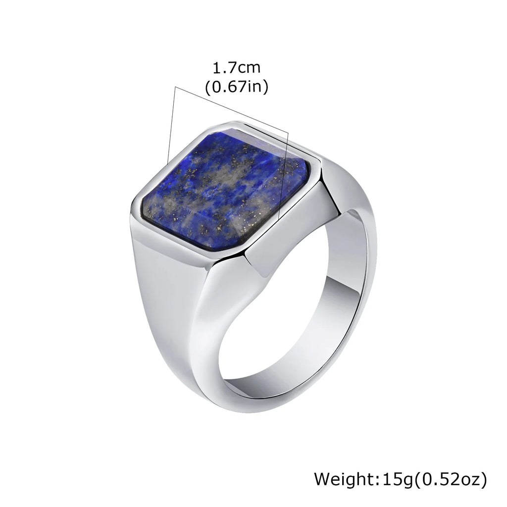 PENDRA Ovamora Natural Stone Ring