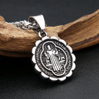 PENDRA Benedictus Vintage Catholic Saint Benedict Pendant
