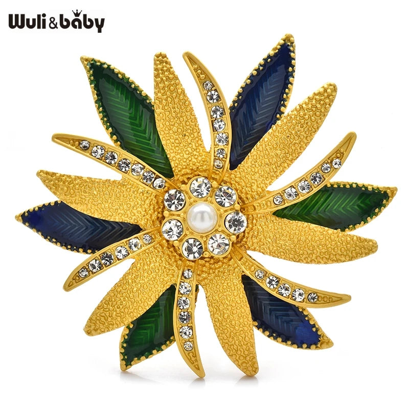 PENDRA Florielle30 Floral Brooch
