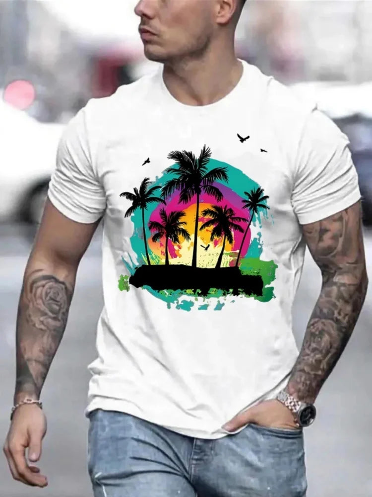 PENDRA Printed Short Sleeve T-Shirt