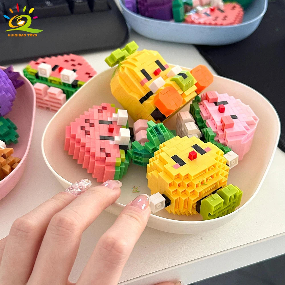 PENDRA Cute Delicious Micro Building Set