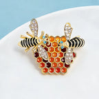 PENDRA Meliora Rhinestone Brooch