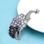 PENDRA Luxury Charming Peacock Brooch