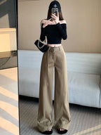 PENDRA Blue Mom Fit High Waist Jeans