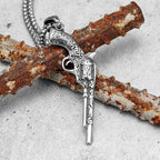 PENDRA Revolver Steel Necklace
