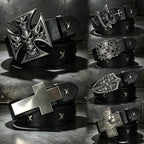 PENDRA Lunayne Metal Rivet Studded Gothic Belt